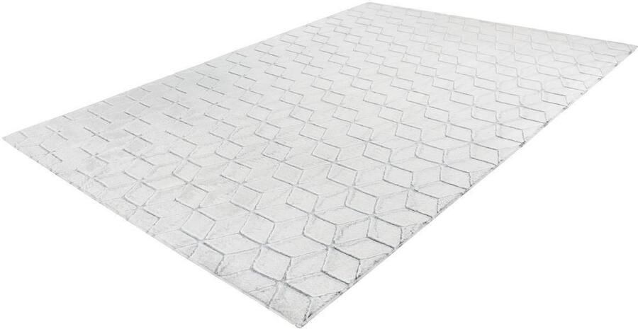 Kayoom Vivica 120 x 160 cm Vloerkleed Wit Antraciet - Foto 2