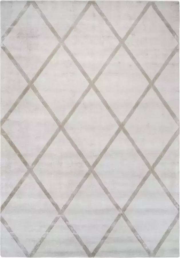 Kayoom Luxe bloem tapijt ivoor 160 x 230 cm