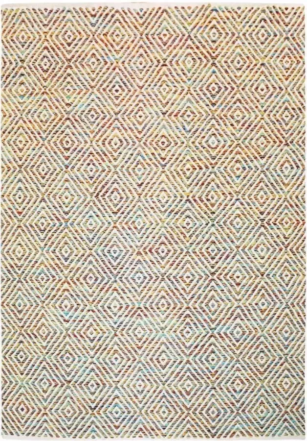 Kayoom Multicolor vloerkleed 160x230 cm Symmetrisch patroon Geruit Modern - Foto 4