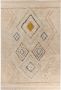 Kayoom Mylen bloem tapijt crème 80 x 150 cm - Thumbnail 2