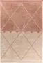 Kayoom Mylen bloem tapijt crème 80 x 150 cm - Thumbnail 3