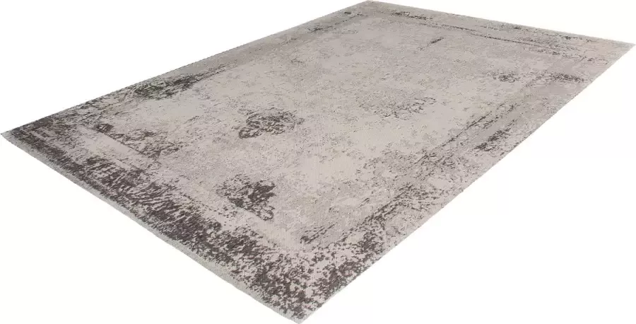 Kayoom Nostalgie Flare tapijt Anthraciet 200 x 290 cm