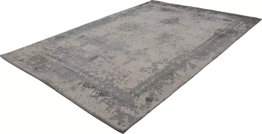 Kayoom Nostalgie Flare tapijt grijs 120 x 170 cm