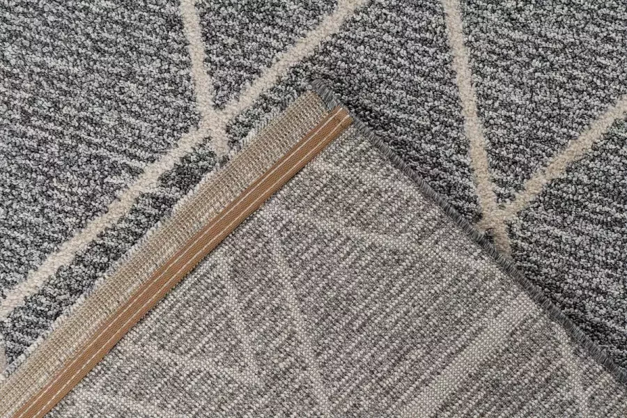 Kayoom Rhombus Flare tapijt Beige 160 x 230 cm