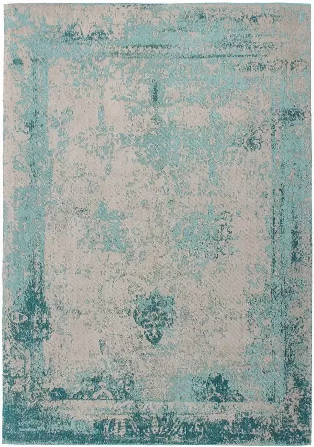 Kayoom Turquoise vloerkleed 80x150 cm A-symmetrisch patroon Modern