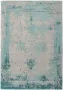 Kayoom Turquoise vloerkleed 80x150 cm A-symmetrisch patroon Modern - Thumbnail 2