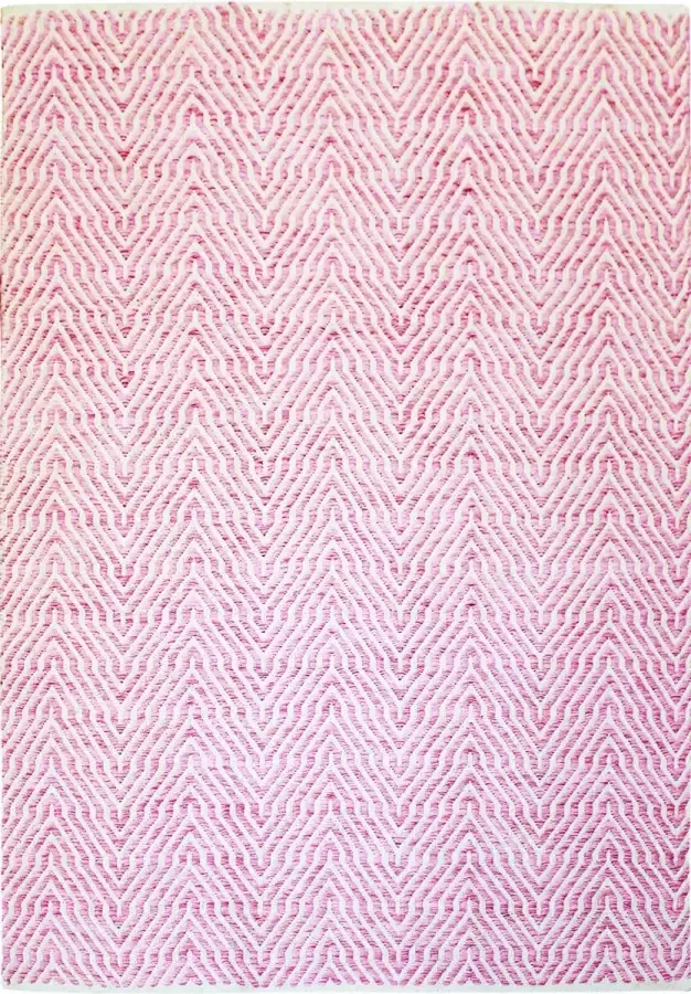 Kayoom Vloerkleed aperitif 410 80% katoen roze 160 x 230 cm