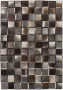 Kayoom Vloerkleed lavish 410 leer grijs 120 x 170 cm - Thumbnail 1
