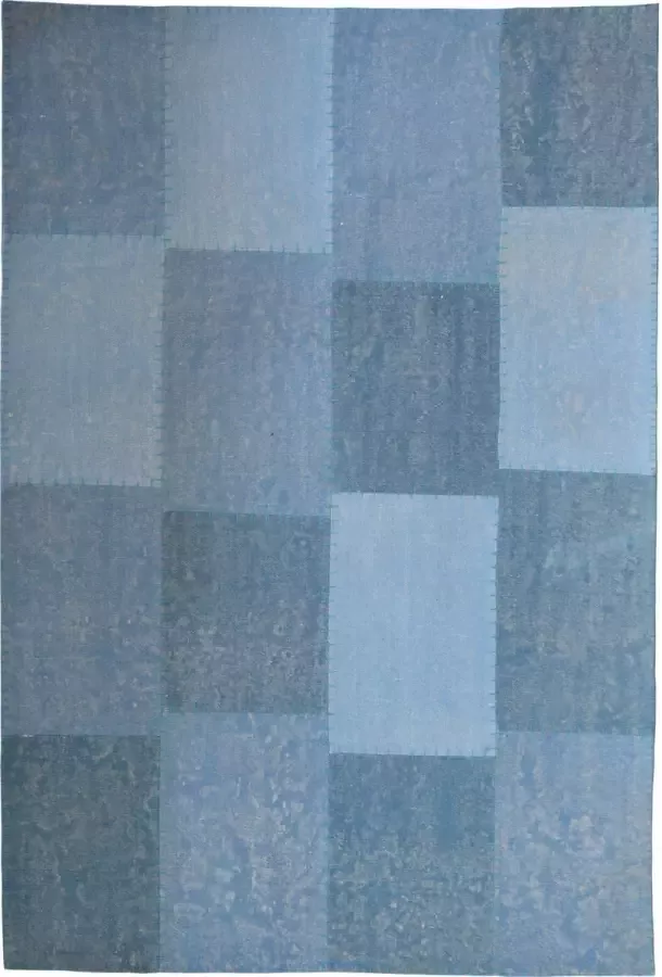 Kayoom Vloerkleed lyrical 110 katoen meerkleurig blauw 120 x 170 cm