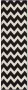 Kayoom Vloerkleed manolya 2095 zwart 80 x 250 cm - Thumbnail 1