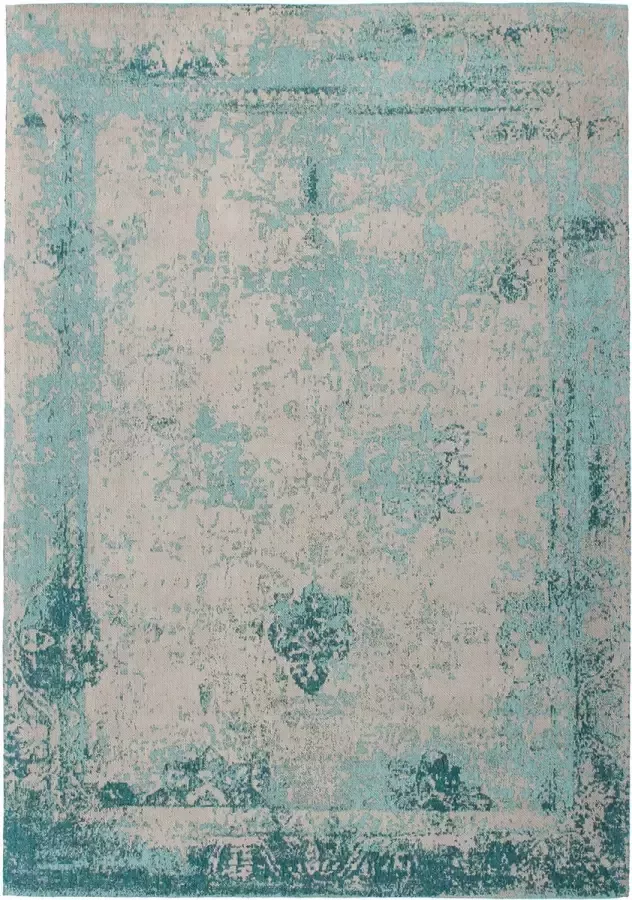 Kayoom Vloerkleed nostalgia 285 50% katoen 50% polyester (chenille) turquoise 120 x 170 cm