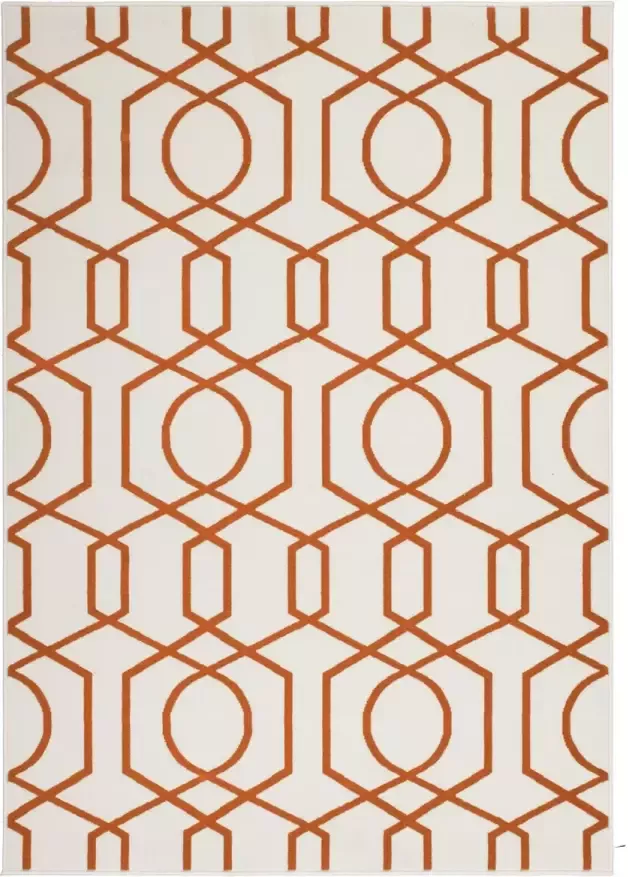 Kayoom Vloerkleed now! 400 ivoor oranje 200 x 290 cm