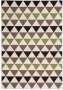 Kayoom Vloerkleed now! 800 meerkleurig bruin 80 x 150 cm - Thumbnail 1