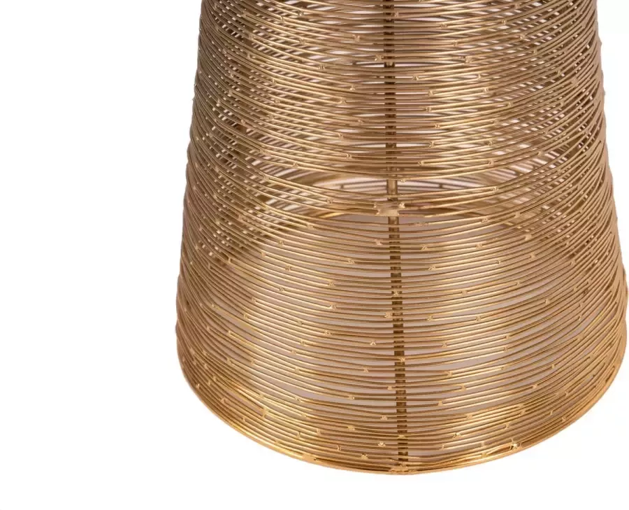 Kayoom Zijzijzakken Scotch Glazen tafelplaat messing 55 x 55 x 46 5 cm