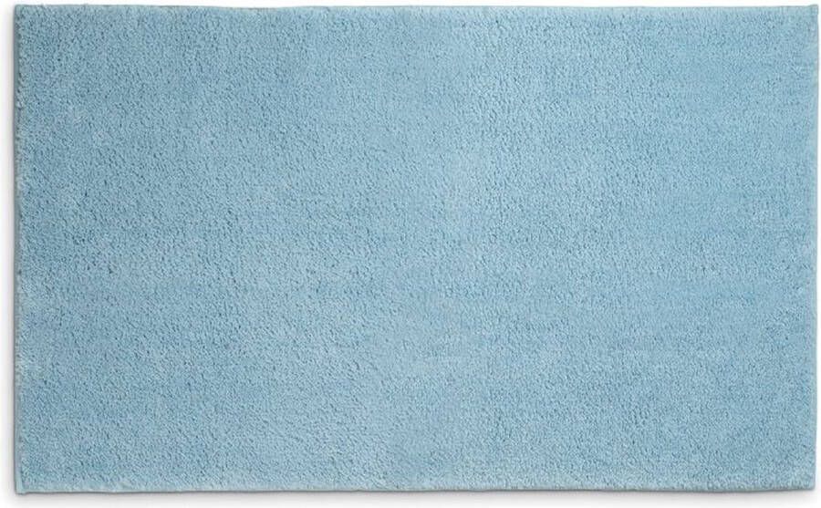 Kela Badmat 100 x 60 cm Polyester IJs Blauw Maja