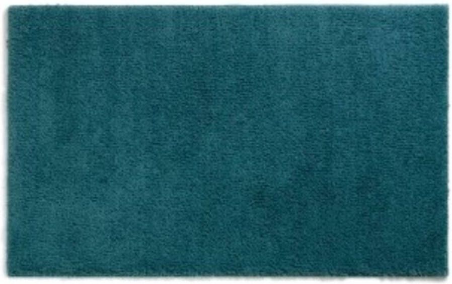 Kela Badmat 100 x 60 cm Polyester Petrol Blauw Maja - Foto 1