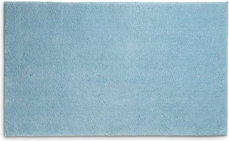 Kela Badmat 120 x 70 cm Polyester IJs Blauw Maja