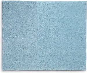 Kela Badmat 65 x 55 cm Polyester IJs Blauw Maja