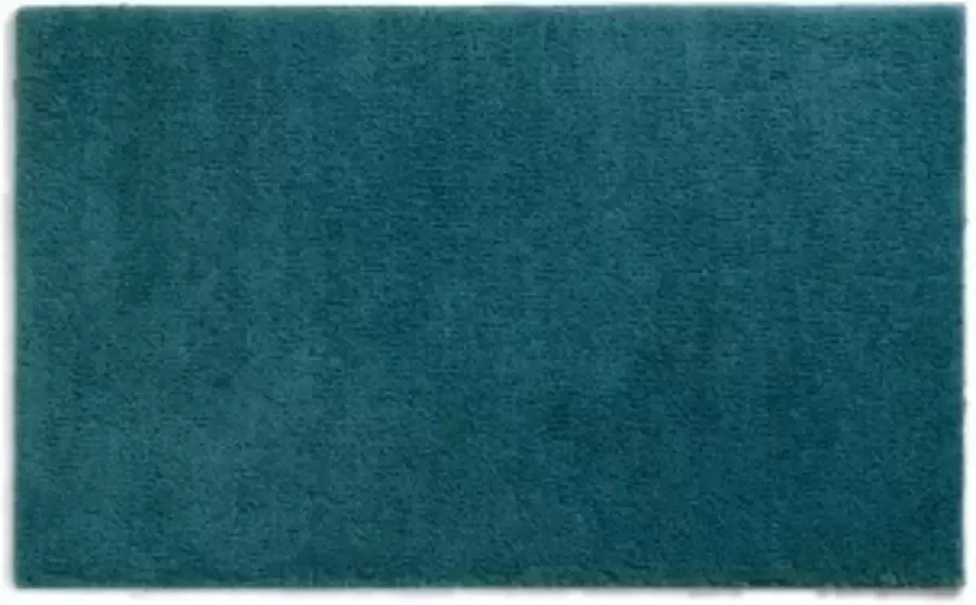 Kela Badmat 65 x 55 cm Polyester Petrol Blauw Maja