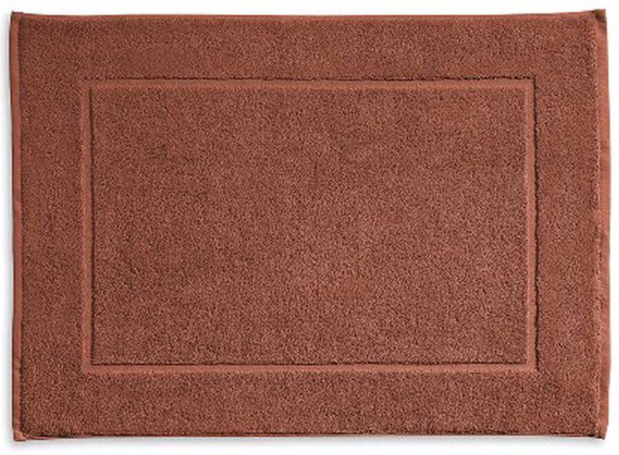 Kela Badmat 70 x 50 cm Katoen Terrabruin Ladessa