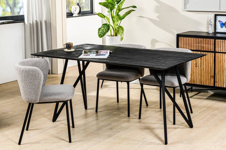 Kennis Eettafel Acacia Hout 160cm Anna