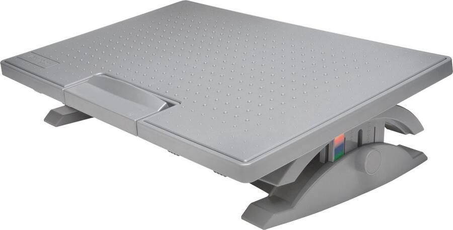Kensington SmartFit SoleMate Ergonomische Verstelbare Voetensteun Antislip Voor Thuis en Kantoor Grijs