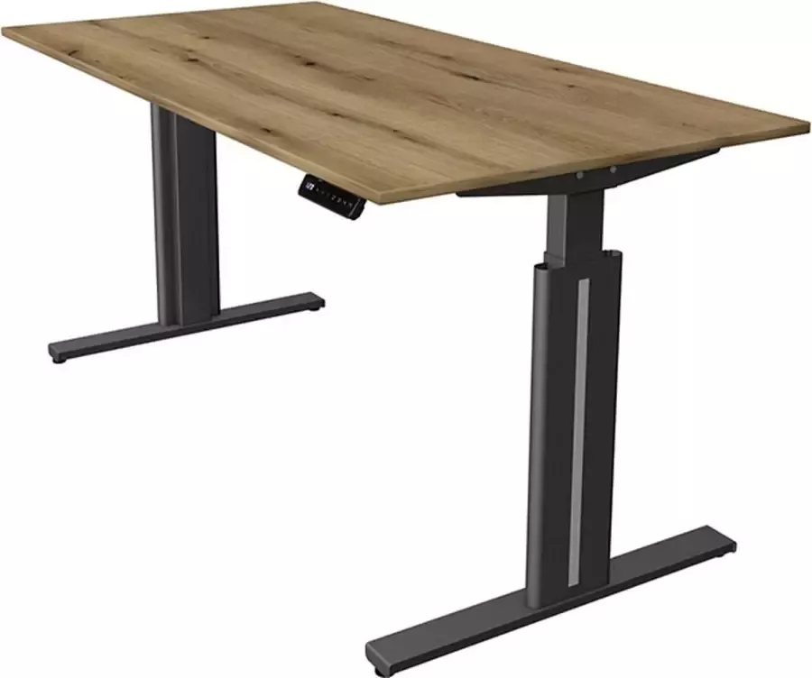 Kerkmann Bureau Move-3 elegant eiken 160x80cm elektrisch verstelbaar