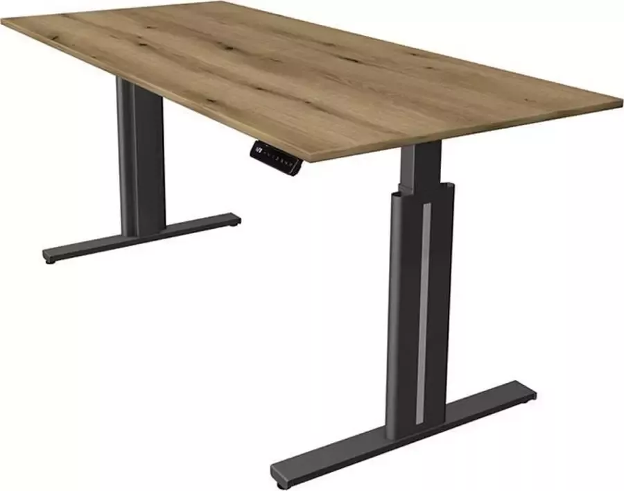 Kerkmann Bureau Move-3 elegant eiken 180x80cm elektrisch verstelbaar