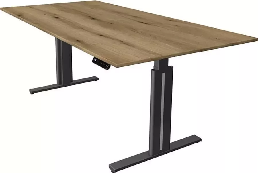 Kerkmann Bureau Move-3 elegant eiken 200x100cm elektrisch verstelbaar