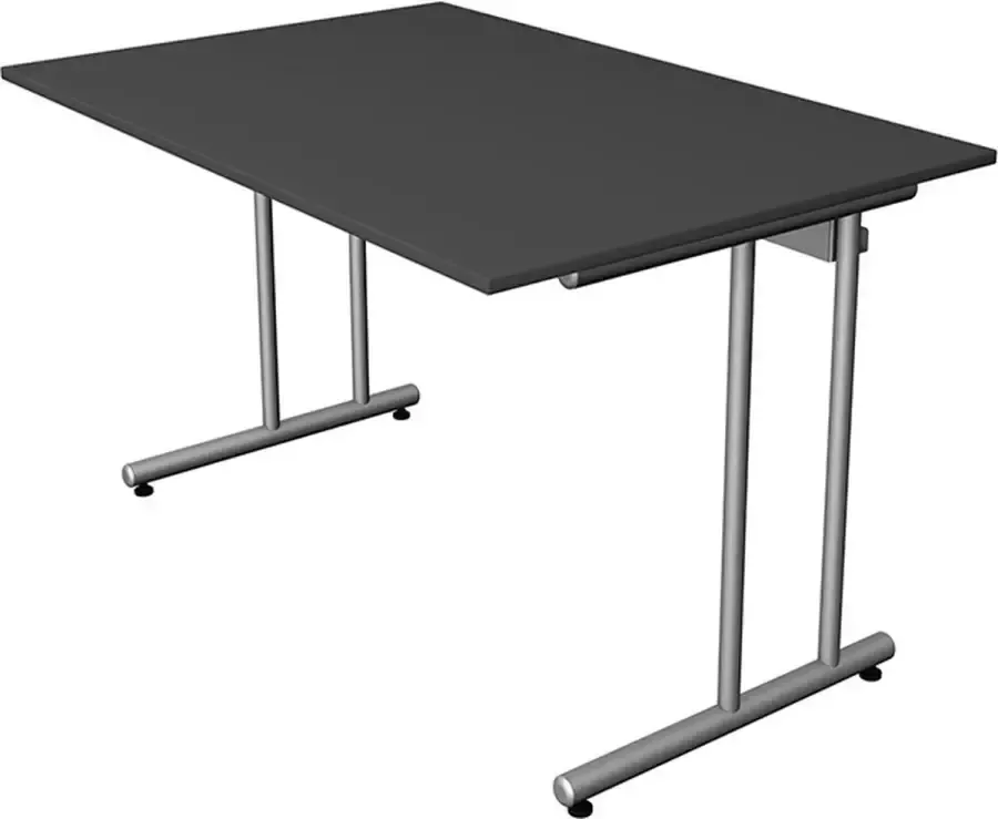 Kerkmann Bureau Profi antraciet 120x80 cm