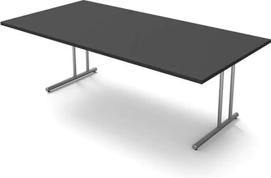 Kerkmann Bureau Profi antraciet 200cm