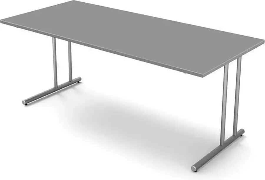 Kerkmann Bureau Profi grijs 180cm