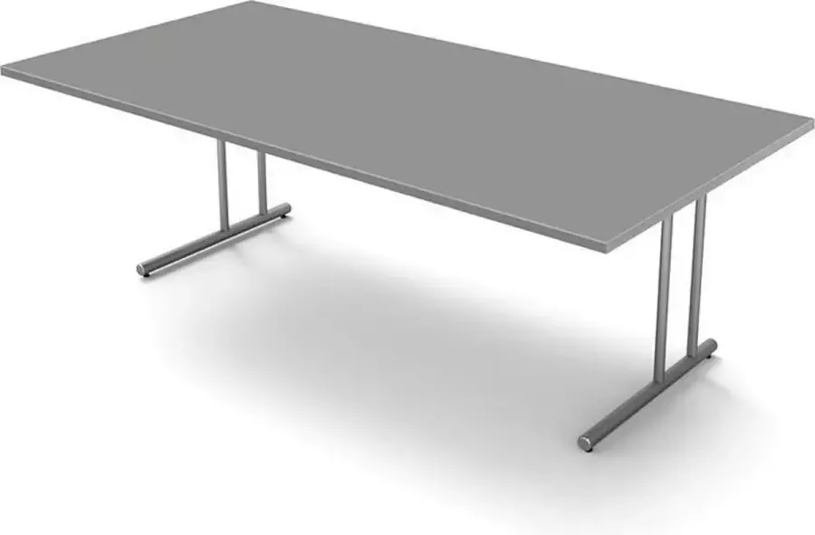 Kerkmann Bureau Profi grijs 200cm