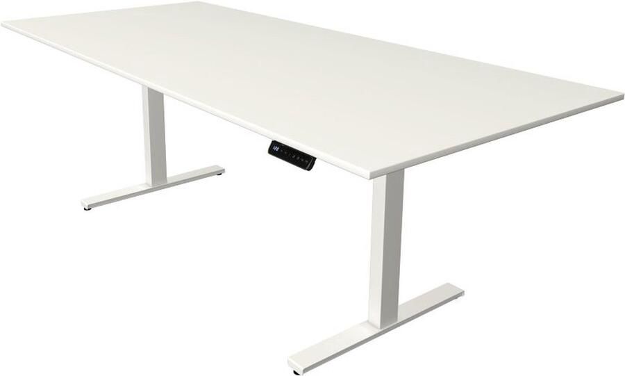Kerkmann Zit sta bureau Move-3 wit 225x100cm elektrisch verstelbaar