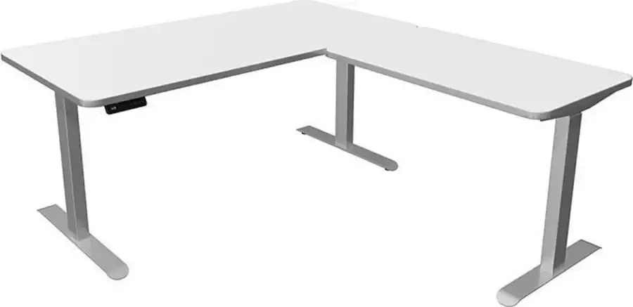 Kerkmann Zit sta hoekbureau Move-3 premium wit 160x180cm