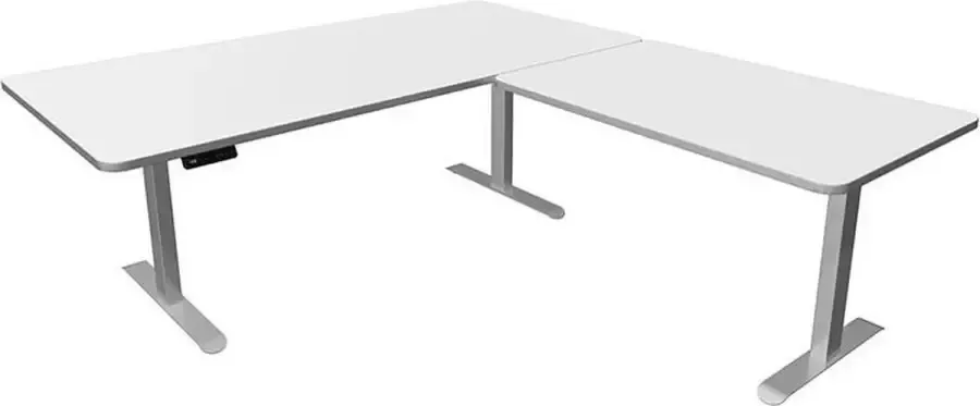 Kerkmann Zit sta hoekbureau Move-3 premium wit 200x220cm