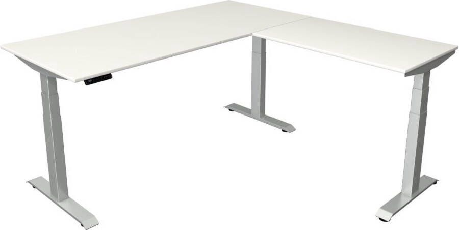 Kerkmann Zit sta hoekbureau Move-4 wit 180x180cm elektrisch