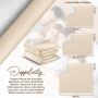 Kesser Fleece deken Flannel Plaid Sherpa Knuffeldeken Snuggie Deken voor op de bank Beige L (130 cm x 150 cm) - Thumbnail 2