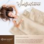 Kesser Fleece deken Flannel Plaid Sherpa Knuffeldeken Snuggie Deken voor op de bank Beige L (130 cm x 150 cm) - Thumbnail 1