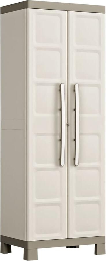 Keter -Opbergkast-Excellence-182-cm-beige-en-taupe - Foto 4