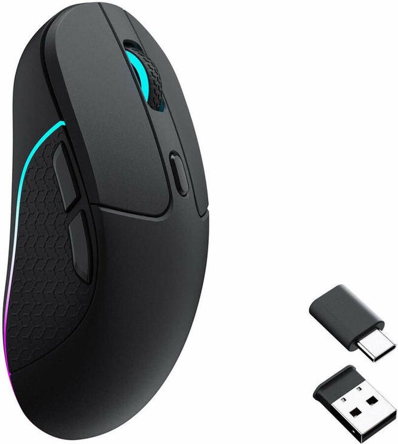 Keychron M3 draadloze gaming RGB muis zwart