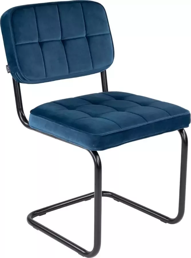 Kick Collection Kick buisframe stoel Ivy Donker Blauw - Foto 1