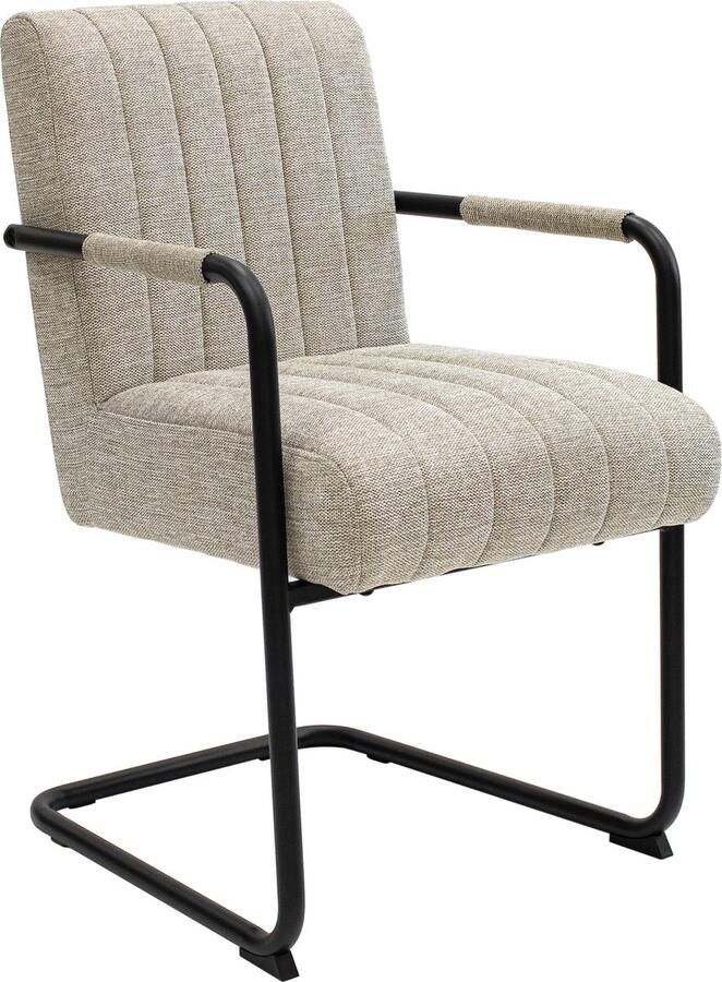 Kick Collection Kick buisframe stoel Isa beige