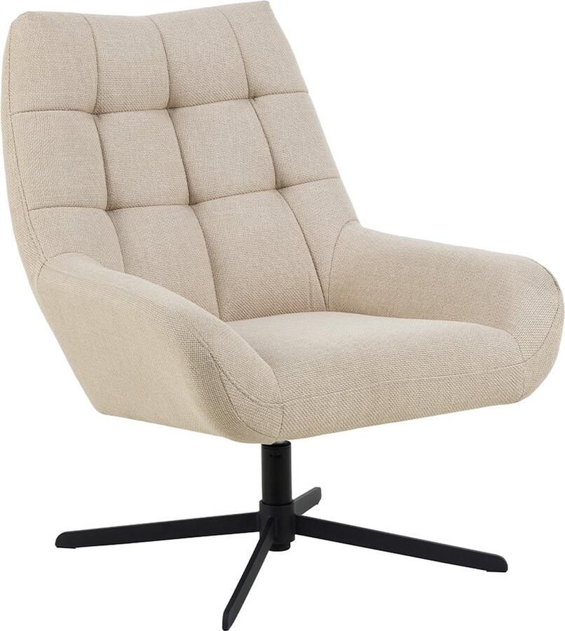 Kick Collection Kick draaifauteuil Claire beige