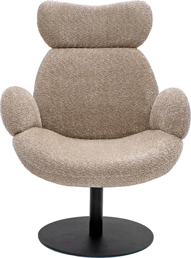 Kick Collection Kick draaifauteuil Lev beige