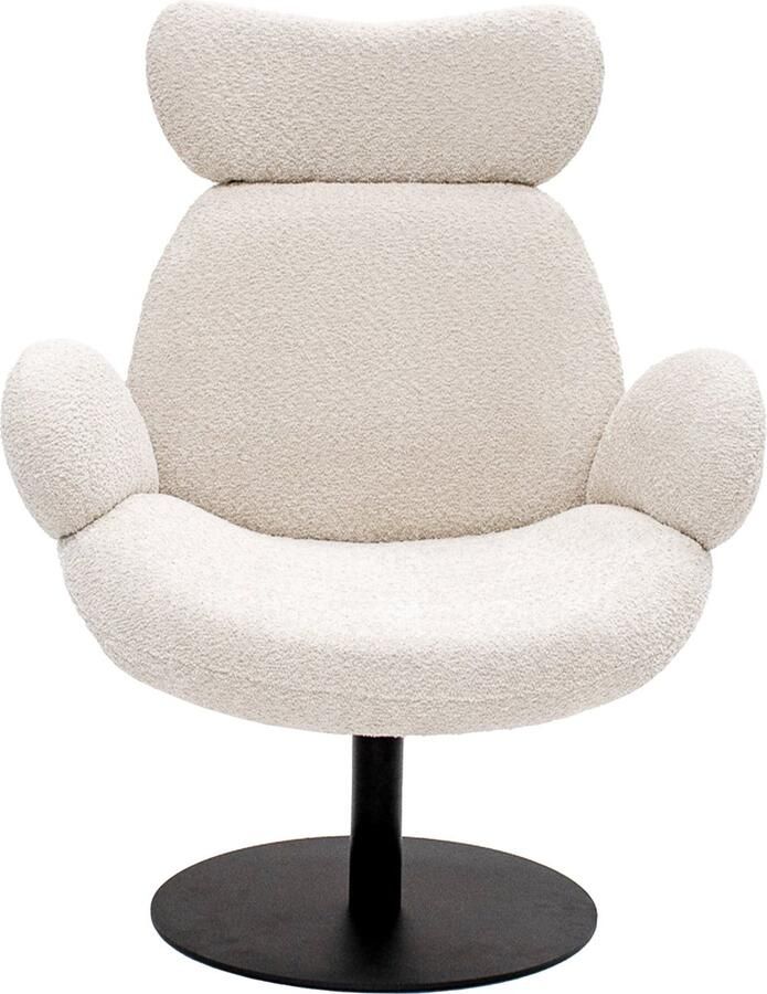 Kick Collection Kick draaifauteuil Lev Crème