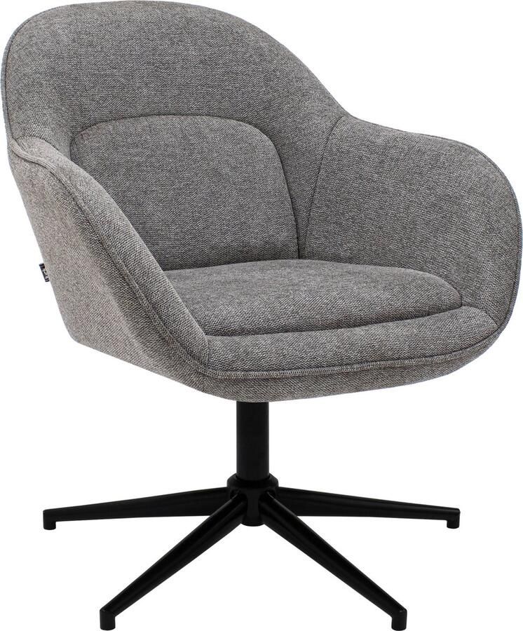 Kick Collection Kick draaifauteuil Lux Donkergrijs