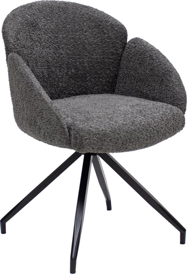 Kick Collection Kick draaistoel Aiko Donkergrijs