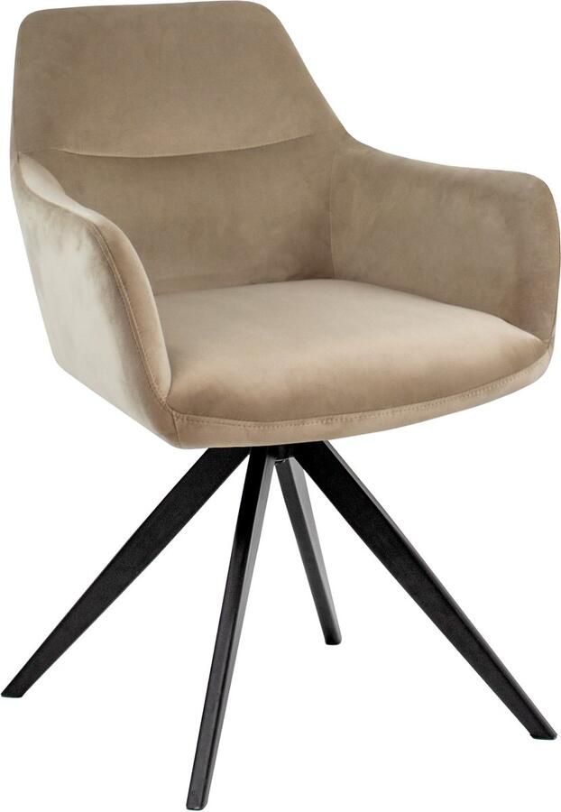 Kick Collection Kick eetkamerstoel Tom champagne