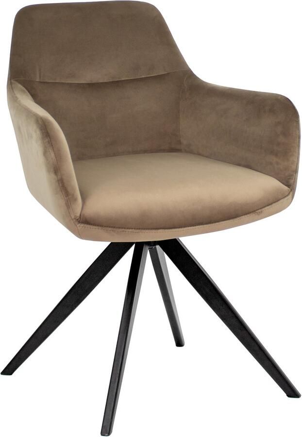 Kick Collection Kick eetkamerstoel Tom taupe